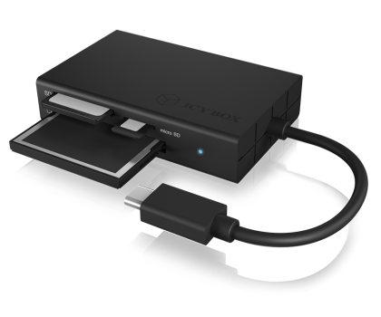 Czytnik kart SD ICY BOX Czytnik USB 3.0 Type-C CF SD microSD